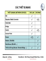 mạng máy tính lê dũng thiết bị mạng sinhvienzone com 