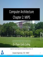 kiến trúc máy tính phạm minh cường chương ter2 part1 instructions language of the computer sinhvienzone com 