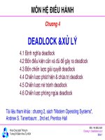 hệ điều hành nguyễn văn hiệp chương04 deadlock xử lý sinhvienzone com 