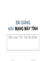 mạng máy tính trần bá nhiệm chương 1 sinhvienzone com 