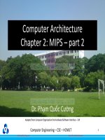 kiến trúc máy tính phạm minh cường chương ter2 part2 instructions language of the computer sinhvienzone com 