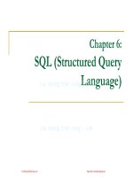 cơ sở dữ liệu lê thị bảo thu chương ter 06 sql v2 sinhvienzone com 