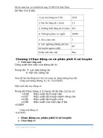 Đồ án CSTKM co so thiet ke may thiet ke he dan dong bang tai