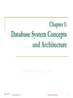 cơ sở dữ liệu lê thị bảo thu chương ter 01 database system concepts and architecture sinhvienzone com 
