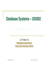 cơ sở dữ liệu lê thị bảo thu chương ter 00 welcome sinhvienzone com 