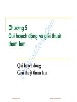 phân tích va thiết kế giải thuật dương tuấn anh chương 5 qui hoach dong va giải thuật tham lam sinhvienzone com 