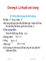 xác suất thống kê chương 6 xstk lý thuyết ước lượng sinhvienzone com 