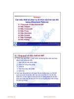 công nghệ phần mềm nguyễn văn hiệp chương9 các mẫu thiết kế phục vụ tổ chức cấu trúc cácoi tuong (structural patterns) sinhvienzone com 