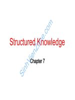 WM WM trí tuệ nhân tạo cao hoàng trứ chương ter7 3 structured knowledge sinhvienzone com 