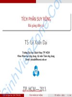giải tích 1 lê xuân đại 4 tích phân suy rộng sinhvienzone com 