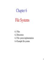 Lecture Operating system: Chapter 6 - TS. Nguyễn Văn Hiệp