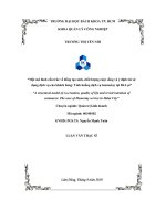 Một mô hình cấu trúc về đồng tạo sinh, chất lượng cuộc sống và ý định tái sử dụng dịch vụ của khách hàng Tình huống dịch vụ homstay tại Đà Lạt