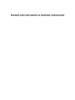 Women and the birth of russian capitalism a history of the shuttle trade 