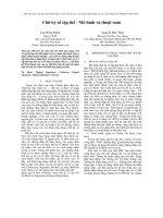 Chữ ký số tập thể - Mô hình và thuật toán