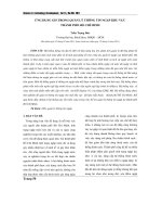 Ứng dụng GIS trong quản lý thông tin ngập khu vực Thành Phố Hồ Chí Minh