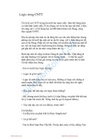 luận lý toán học nguyễn thanh sơn logic trong cntt sinhvienzone com 