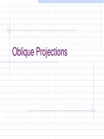 Lecture Autodesk inventor: Oblique projections