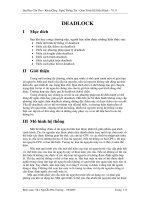 Giáo trình môn học Hệ điều hành: Phần 2