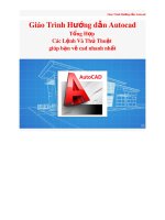 Giáo trình hướng dẫn Autocad