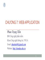 Bài giảng Lập trình .Net với VB.NET - Chương 7: Web Application