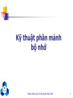 Bài giảng Hệ điều hành máy tính: Lecture 10 - Nguyễn Thanh Sơn