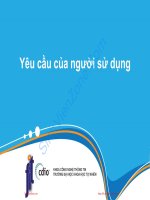 phân tích va thiết kế phần mềmchương 2 yêu cầu cua nguoi sử dụng sinhvienzone com 