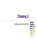 Bài giảng An toàn và bảo mật hệ thống công nghệ thông tin - Chương 3: Hạ tầng cơ sở và kết nối