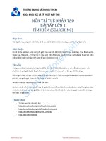 trí tuệ nhân tạo cao hoàng trứ bài tập lớn 1 1 tìm kiếm(searching) sinhvienzone com 