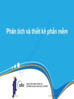 phân tích va thiết kế phần mềmch0 giới thiệu môn học sinhvienzone com 