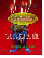 Hoạt động khám phá: Tìm hiểu về Giáo dục an toàn giao thông trong trường mầm non