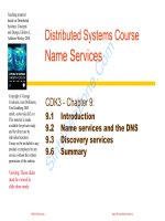 tính toán song song thoại nam distributedsystem 17 nameservice sinhvienzone com 