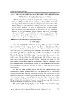 Phát hiện xâm nhập mạng sử dụng kỹ thuật học máy