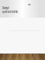 Bài giảng Nhập môn Tin học: Chương 5 - Từ Thị Xuân Hiền