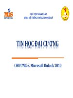 Bài giảng Tin học đại cương: Chương 6 - ThS. Lê Văn Hùng
