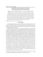 Phân tích tập tin nhật ký sử dụng kỹ thuật khai phá và logic mờ