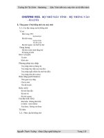 Giáo trình Kiến trúc máy tính và hệ điều hành: Phần 2