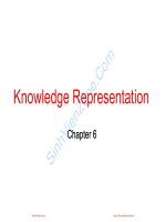 trí tuệ nhân tạo cao hoàng trứ chương ter6 1 knowledge representation sinhvienzone com 