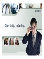 Bài giảng Ứng dụng công nghệ thông tin trong quản lý tài nguyên doanh nghiệp – Giới thiệu môn học