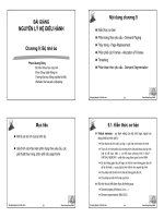 Bài giảng Nguyên lý hệ điều hành: Chương 9 - Phạm Quang Dũng