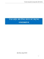 Tài liệu hướng dẫn sử dụng onedrive