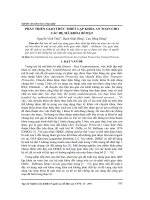 Phát triển giao thức thiết lập khóa an toàn cho các hệ mã khóa bí mật