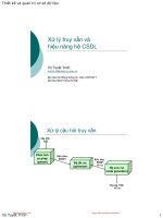 thiết kế va quan tri cơ sở dữ liệu vũ tuyết trinh notes4 xử lý truy vấn va hiệu năng he csdl sinhvienzone com 