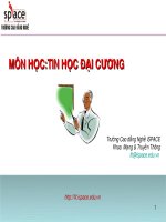 Bài giảng Tin học đại cương: Bài 4 - CĐ Nghề iSPACE