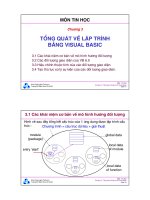 Bài giảng môn Tin học: Chương 3 - TS. Nguyễn Văn Hiệp