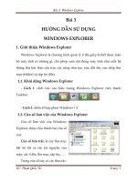 Bài 3: Hướng dẫn sử dụng Windows explorer - Phạm Quốc Tú