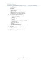 Test bank   solution manual of  contemporary organizational behavior (2) 