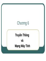 Chương 6: Truyền thông và Mạng máy tính