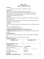 Giáo án môn Toán lớp 1 - Phép cộng trong phạm vi 5