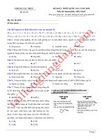 Đề thi thử THPT QG 2020   hóa học   gv lê phạm thành   đề 02   có lời giải