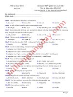 Đề thi thử THPT QG 2020   hóa học   gv lê phạm thành   đề 18   có lời giải